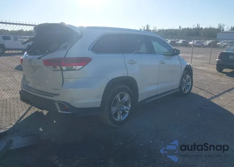 2019 Toyota Highlander Limited z USA, uszkodzony, nr VIN 5TDYZRFH3KS324764